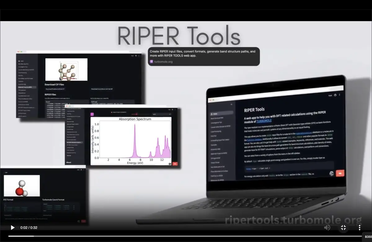 RIPER-Tools web app overview